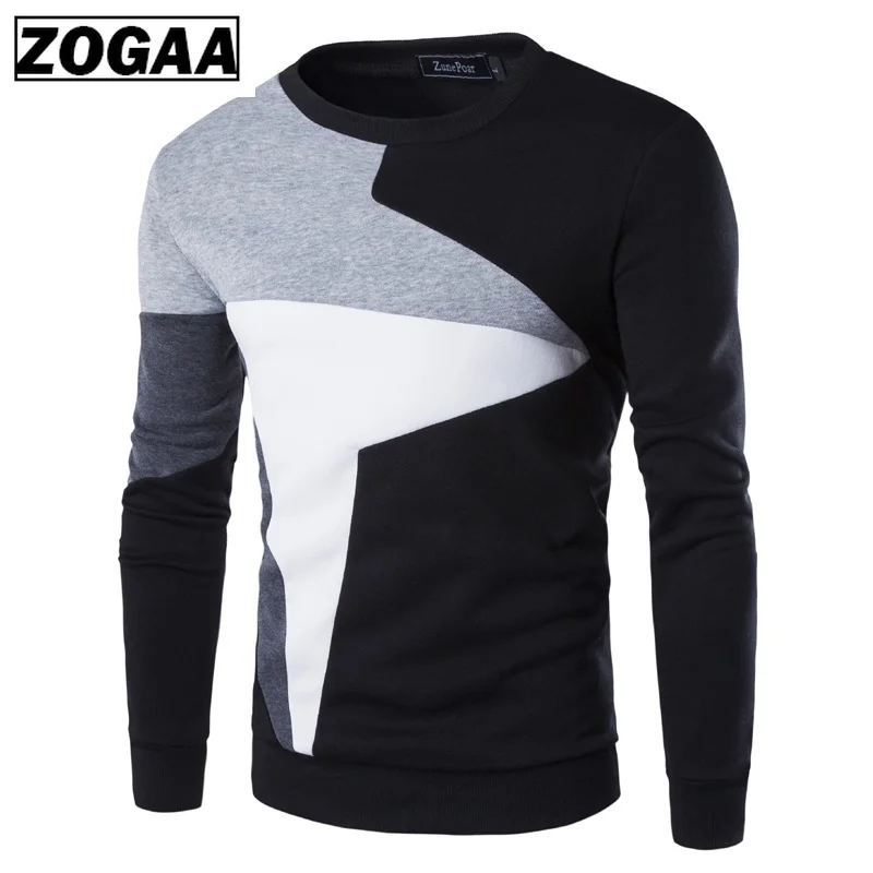 

Zogaa 2020 Sweaters Men New Fashion Casual O-Neck Slim Cotton Knit Quality Mens Sweaters Pullovers Men Brand Clothing Size