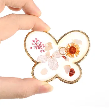 

1pcs NEWEST Color Palette Natural Resin Agate Practice Nail Art Plate Tips Display Varnish Color Mixing Manicure Showing Shelf