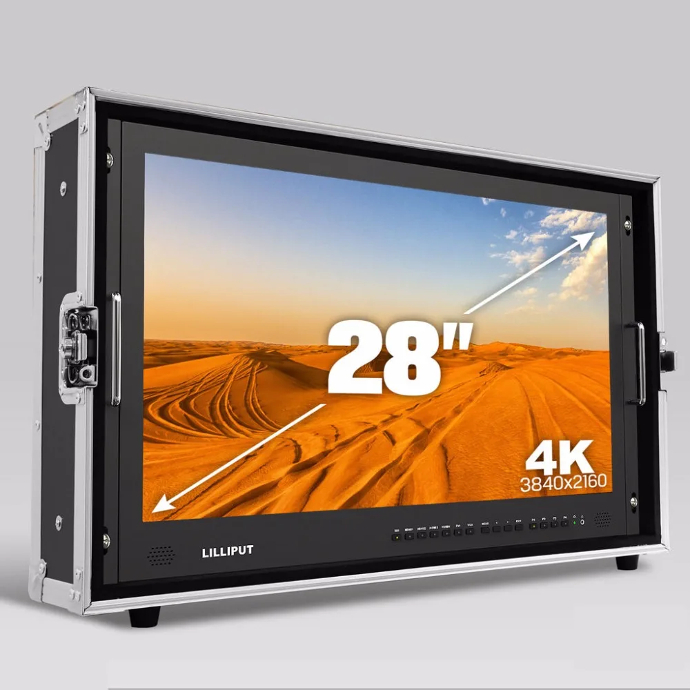 FREE SHIP LILLIPUT 28&quot 3840*2160 Broadcast Monitor 3G SDI 4K Ultra HD HDMI TALLY Director for Camera | Электроника