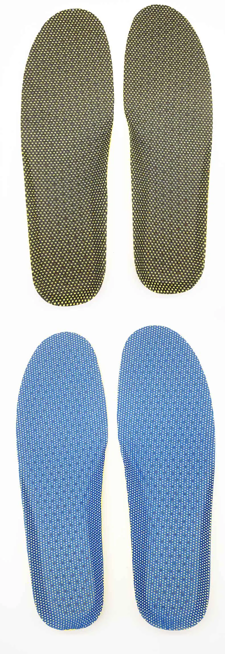Сетчатые дышащие эластичные дезодорирующие стельки для бега, стельки для ног, мужские и женские стельки для обуви, ортопедическая прокладка с эффектом памяти