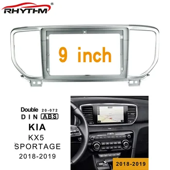 

9 Inch Car Fascia For KIA KX5 (SPORTAGE) 2018-2019 Stereo 1/2din Panel Dashboard Mount Installation Double Din DVD Frame In-dash
