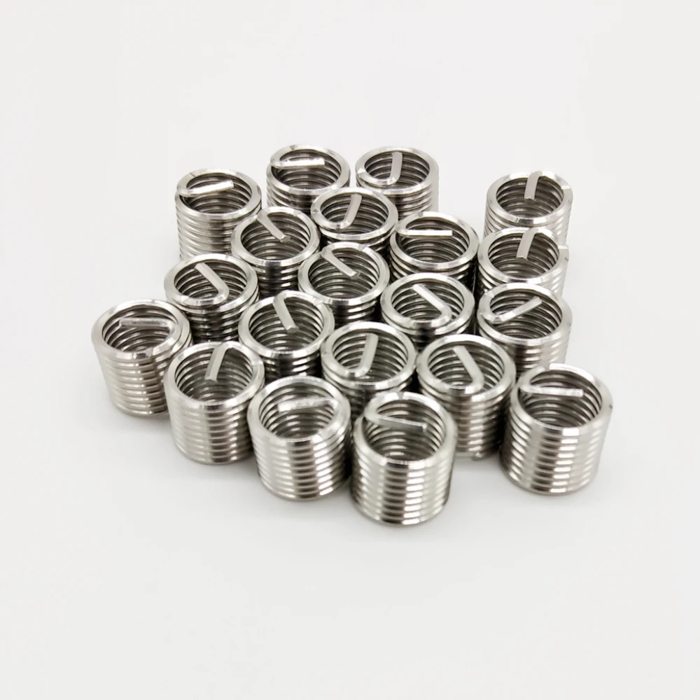 20Pcs M3 M4 M5 M6 M7 M8 Auto Blocco Motore Ristabilisce I Danneggiato Strumento Di Riparazione Per Helicoil Riparazione Auto Strumenti Grossolani Pied