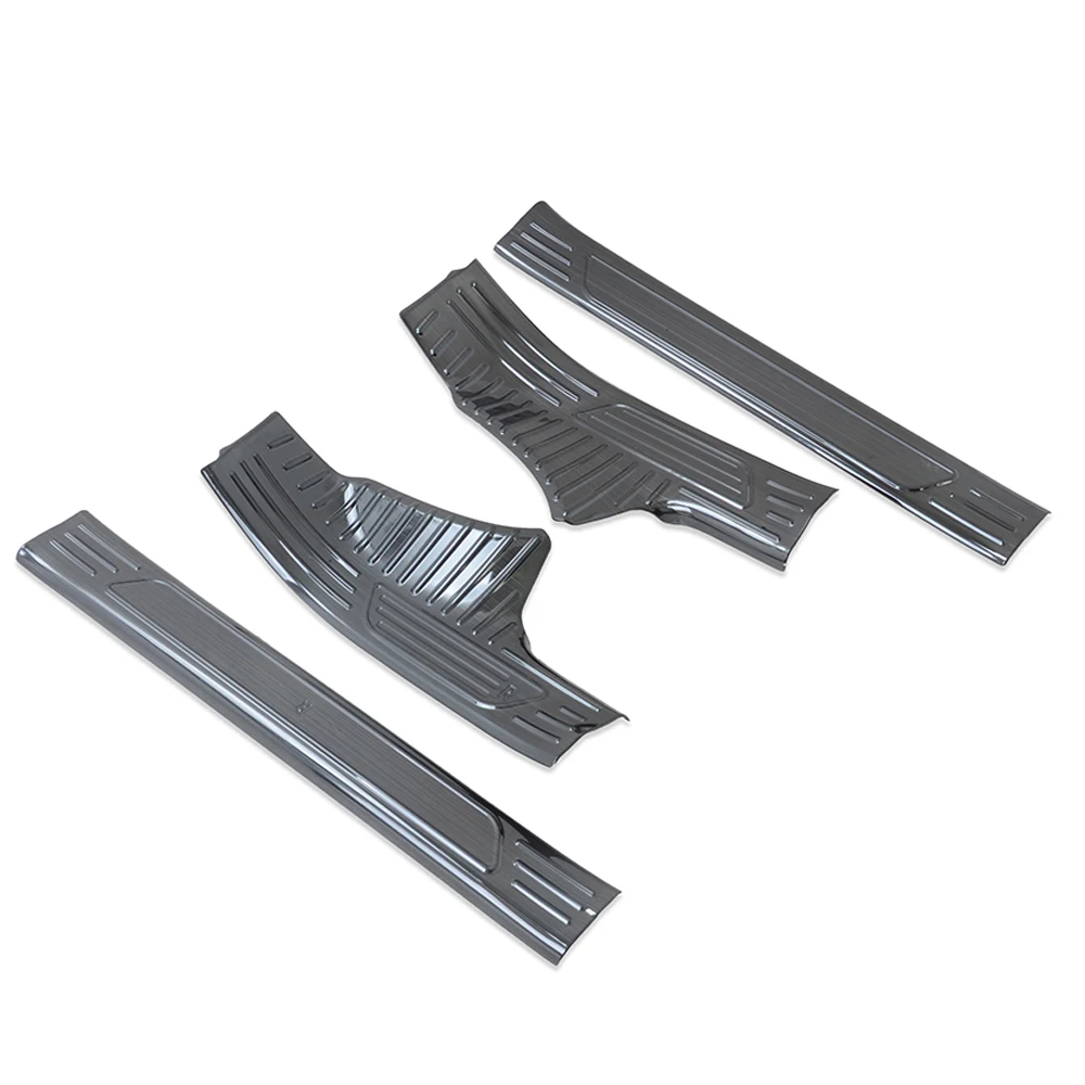 Облицовочная панель порога из нержавеющей стали для Tesla модель 3