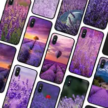 

Lavender Flower Pattern Phone Case For Redmi 9A 8A 7A 7A 7 6A 5A 5 Plus 4X S2 GO K20 K30 6 Note 8 9 Pro Cover