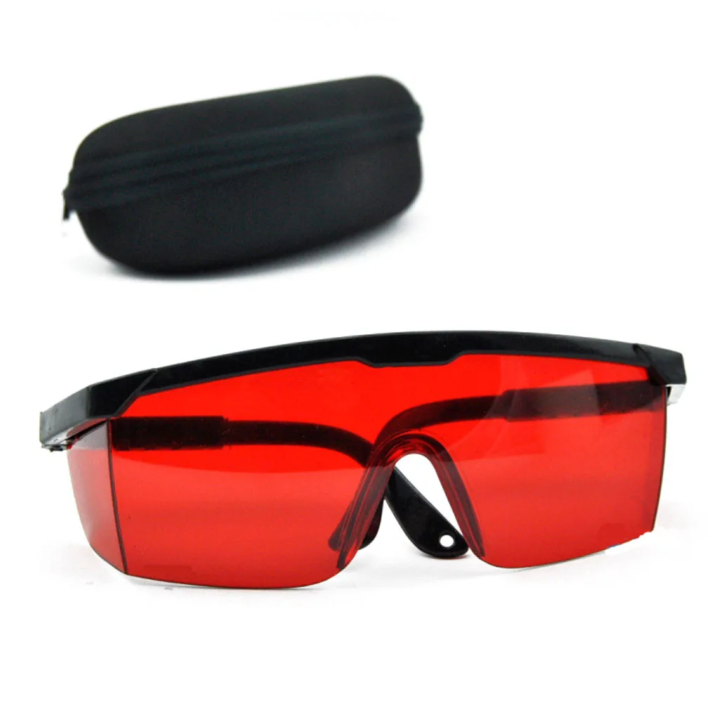 1 комплект красные синие очки лазерные защитные очки 190нм до 540нм лазерные защитные очки с бархатной коробкой