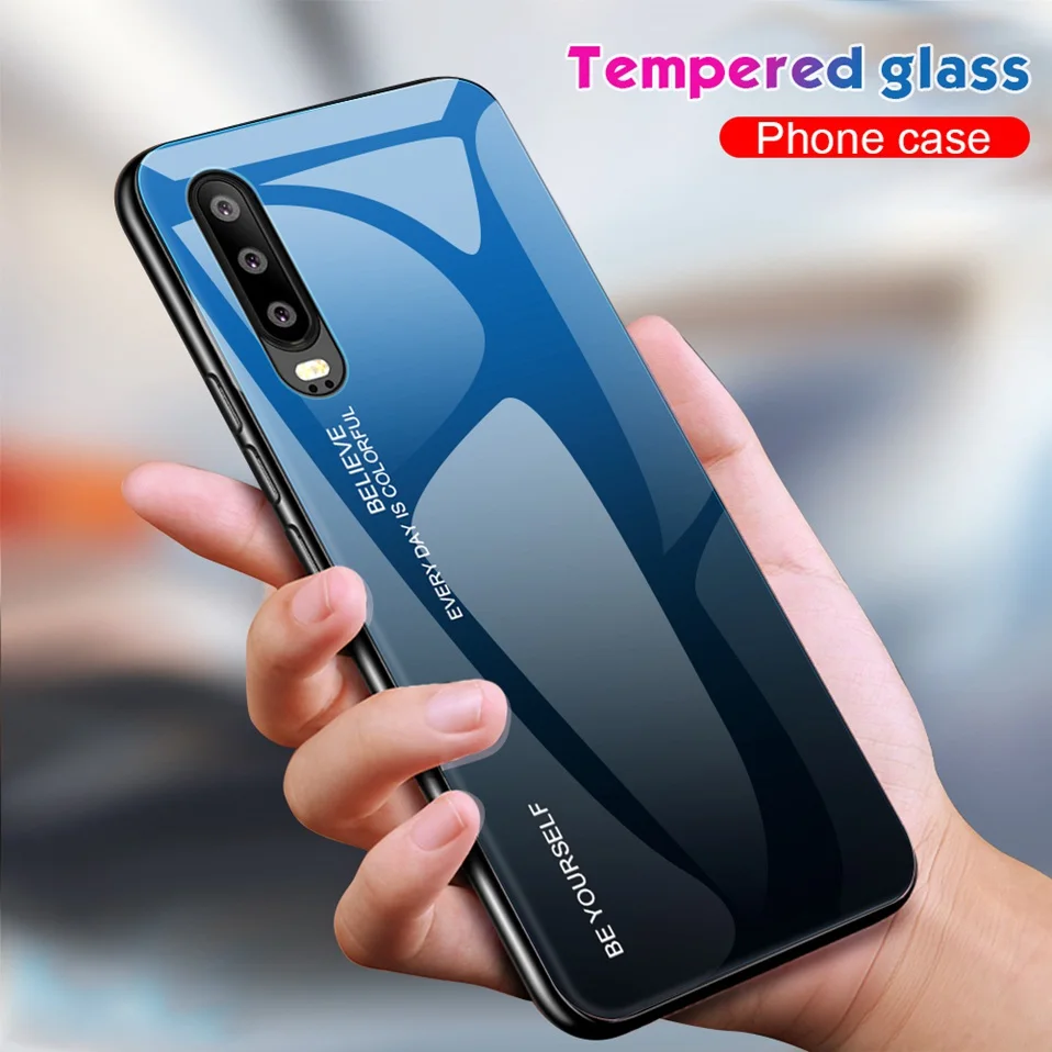 Luxury Glass Case for Huawei P30 Pro P20 Lite Honor 8X 10 10i 20i Phone Case for Huawei Mate 20 10 Lite P30 Pro Nova 3 3i Cover (7)