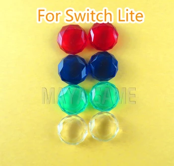 

2pcs For Nintend Switch Lite Cap Joy-con NS Controller Joycon Transparent Crystal Protective Case Cover Utral Nintendos Switch