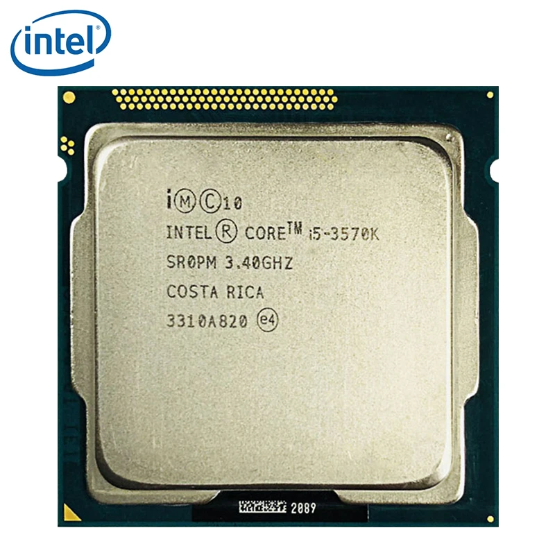 Intel Core i5-3570K i5 3570K 3,4 GHz четырехъядерный процессор 6M 77W LGA 1155 протестированный рабочий