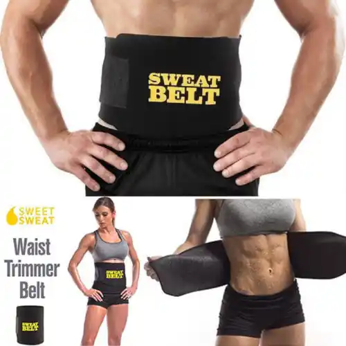 Women Sweat Body Sweat Belt Shaper Premium Waist Fat Burn Weight Loss Trimmer Belt Waist Trainer Corset Shapewear Slimming Vest