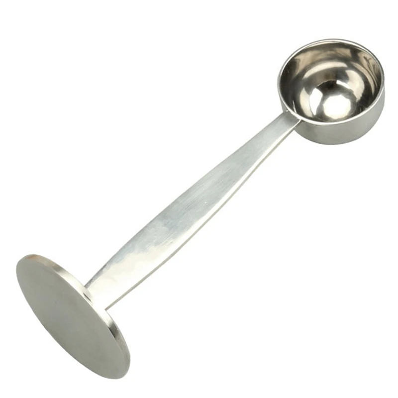 

Promotion--Stand Coffee Powder Measuring Tamper Spoon Coffee & Tea Tools Stand Coffee Measure Tamper Spoon Stainless Steel Coffe