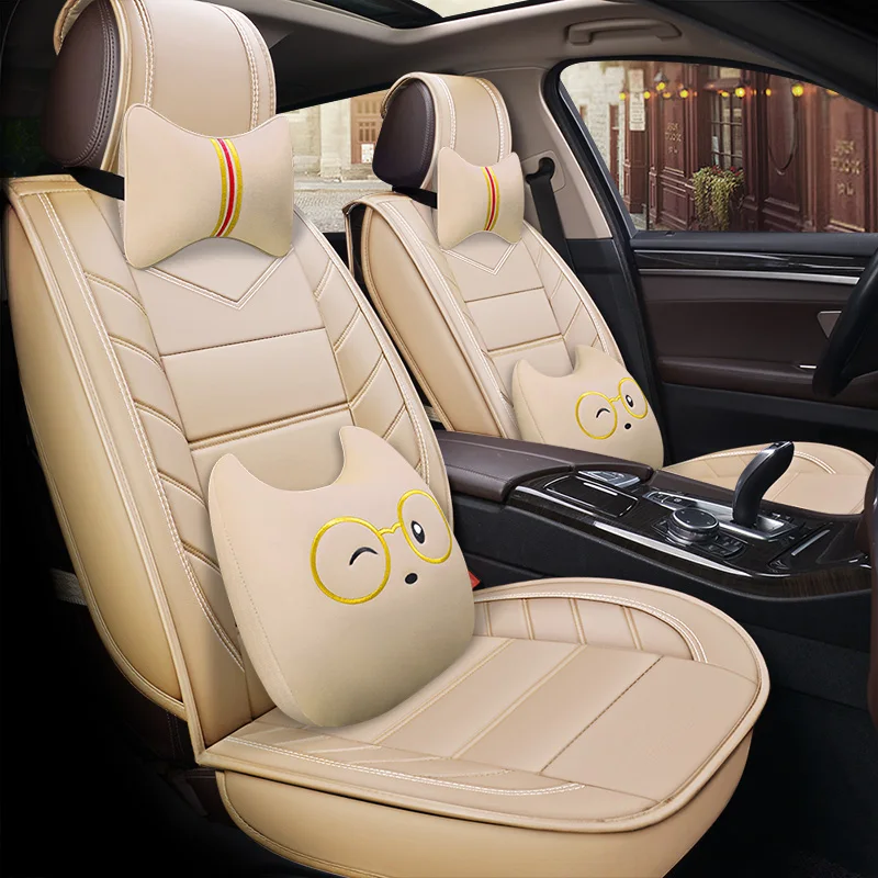 Чехлы для автокресел из искусственной кожи с полным покрытием для Kia k900quoris sportage mohave borrego sorento kx7 v