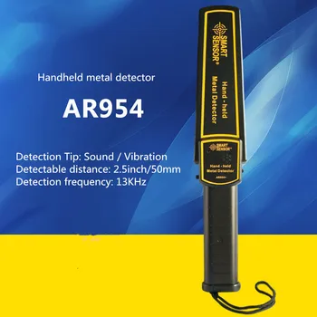 

AR954 Handheld Metal Detector Metal Detection Probe Device Security Instrument High Sensitivity Scanner