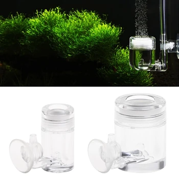 

CO2 Diffuser With Bubble Counter Acrylic Aquarium Fish Tank Aquatic Plant 2 Size 85WC