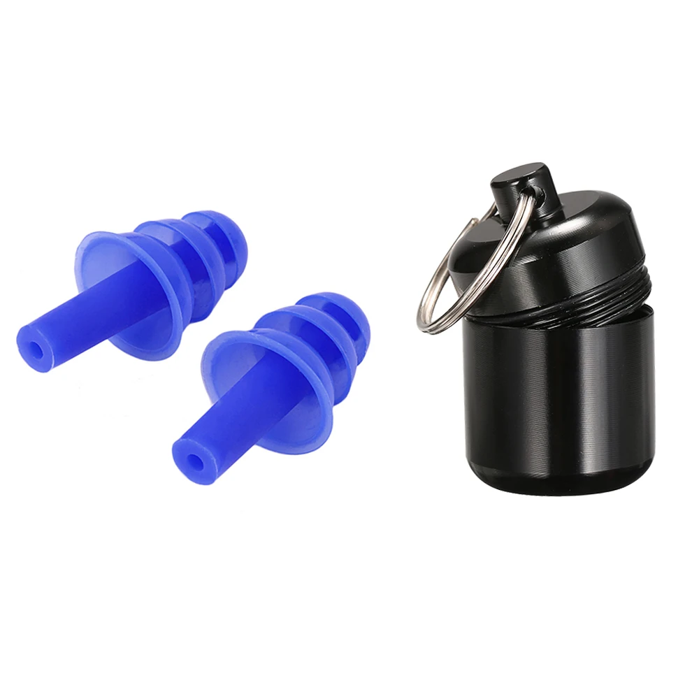 

Safurance Noise Cancelling Hearing Protection Earplugs For Concerts sleeping Motorcycles Reusable Silicone Ear plugs