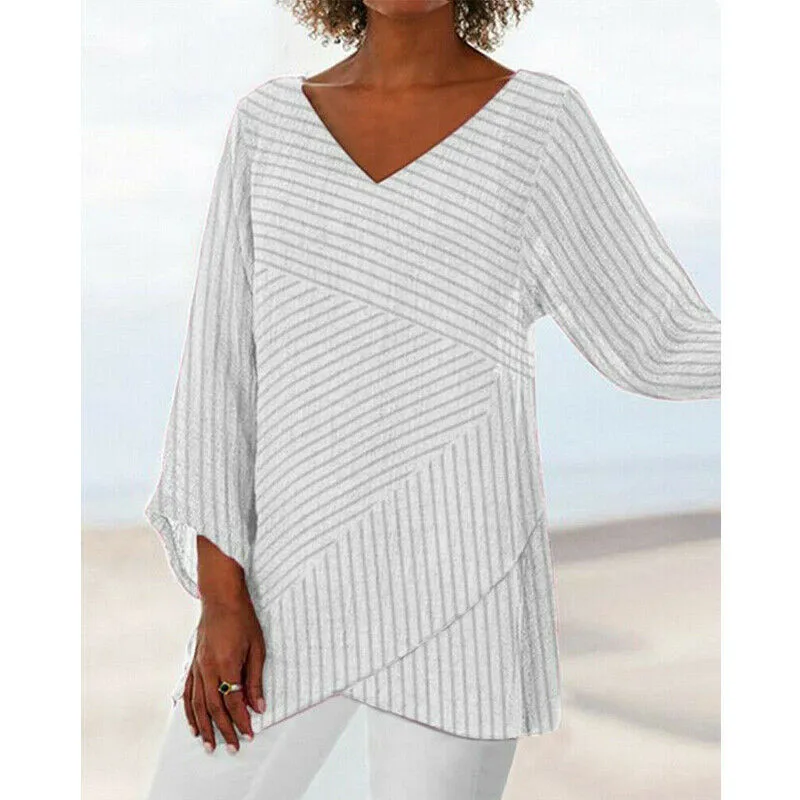 

2019 Fashion Women Long Sleeve Loose Shirts Fashion Ladies Autumn Spring Casual Blouse Females Blouse Tops Shirt Hot Selling