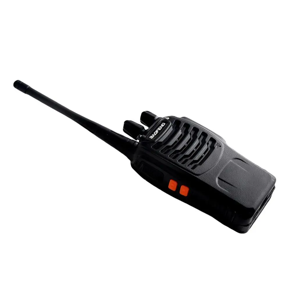 Walkie-talkie inalámbrico de 5km de alcance, BF-888S, UHF, portátil, Radio Ham de dos vías, 400-470MHZ, nuevo