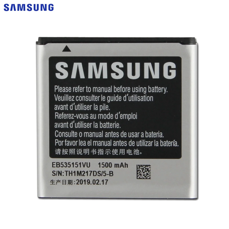 Samsung сменный аккумулятор EB535151VU для samsung Galaxy S Advance i9070 B9120 i659 W789 аккумулятор для телефона 1500 мАч