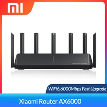2021 новый маршрутизатор Xiaomi AIoT AX6000 6000Mbs WiFi6 VPN 512 Мб сетчатый ретранслятор ЦП Qualcomm внешний сигнальный сетевой усилитель Mi Home 2021 новый маршрутизатор Xiaomi AIoT AX6000 6000Mbs WiFi6 VPN 512 Мб сетчатый ретранслятор ЦП Qualcomm внешний сигнальный сетевой усилитель Mi Home