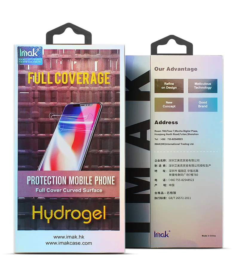 2PCS Full coverage for Samsung galaxy a70s a90 5g Screen protector and Back cover protector Imak Hydrogel Protective Film