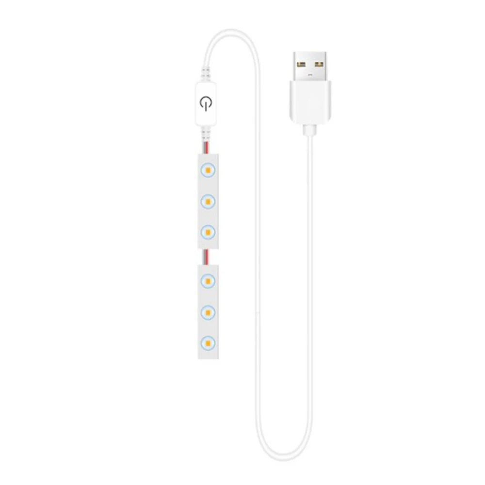 5V USB LED Fill Light Vanity Dimmable Mirror Lamp Touch Switch/Sensor Switch 4000K Dimmable Mirror Lamp for Makeup Table Bedroom