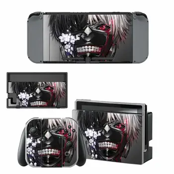 

Tokyo Ghoul Stickers Nintend Switch Skin Sticker Nintendoswitch Skins Decal for Nintendo Switch Console Joy-con Controller Dock