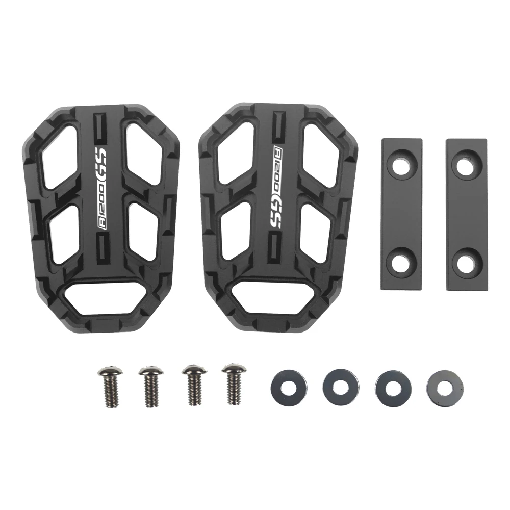 MTKRACING для R1200 GS LC R1200GS 2013- 14 15 16 аксессуары для мотоциклов заготовка широкие подножки педали отдых расширение подножки - Цвет: Titanium