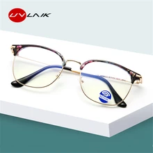 UVLAIK анти-синий светильник оправа для очков унисекс анти-компьютер мобильный телефон Blu оправы для очков
