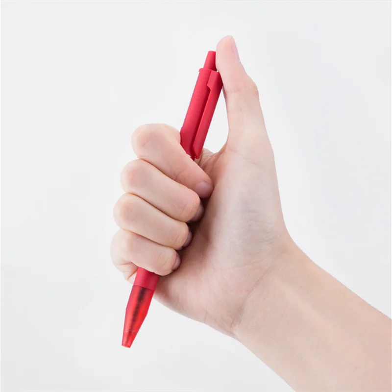 10 pcs / box Xiaomi Mijia Kinbor gel pen with 0.5mm black refill neutral pen Colorful colors smooth writing For Office School