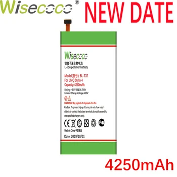 

Wisecoco BL-T37 4250mAh New Battery For LG Q Stylo 4 Q710 Q710MS LM-Q710CS LM-Q710MS High Quality battery+Tracking Number