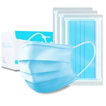 50 шт. isposable респираторные маски пылезащитный респиратор индивидуально упакованный стерильный и утолщенный санитарный респиратор дыхательный