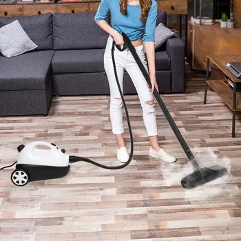 

ETL Certification Steam Cleaner Floor Cleaning Machine American UL Plug Stainless Steel Pot for White Energy Saving 1500W