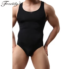 Мужская одежда для плавания, борцовская майка, купальный костюм с высокой посадкой, гимнастический купальник, купальный костюм, костюм для плавания