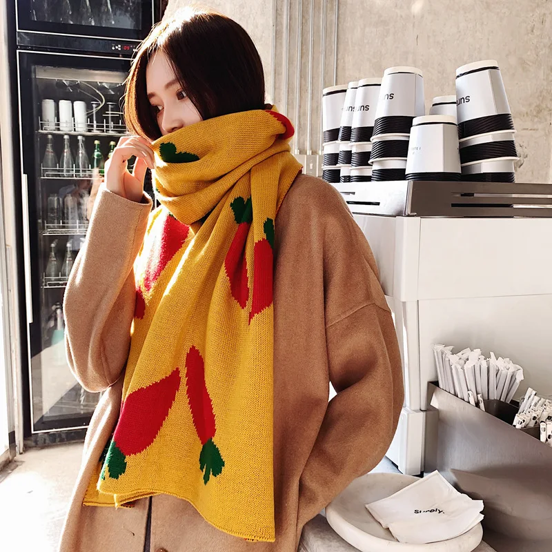 Moda mujer invierno catido Cachemira; Милый принт с героями мультфильмов; bufanda talla grande chal nuevo mujer bufanda D136