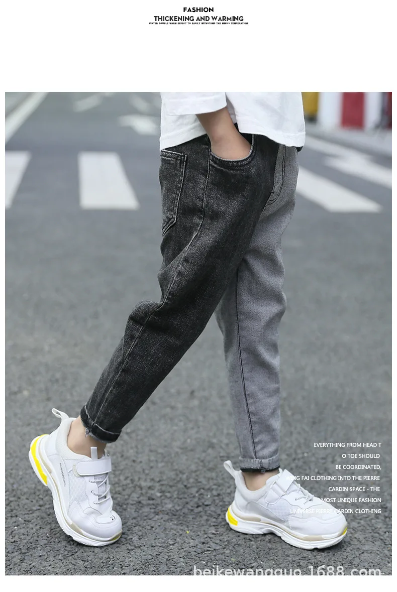 Sports Pants For Boy Spring Kids Pants Patchwork Boys Trousers 6 8 12 14 Years Casual Boy Clothing Teen Children's Costume