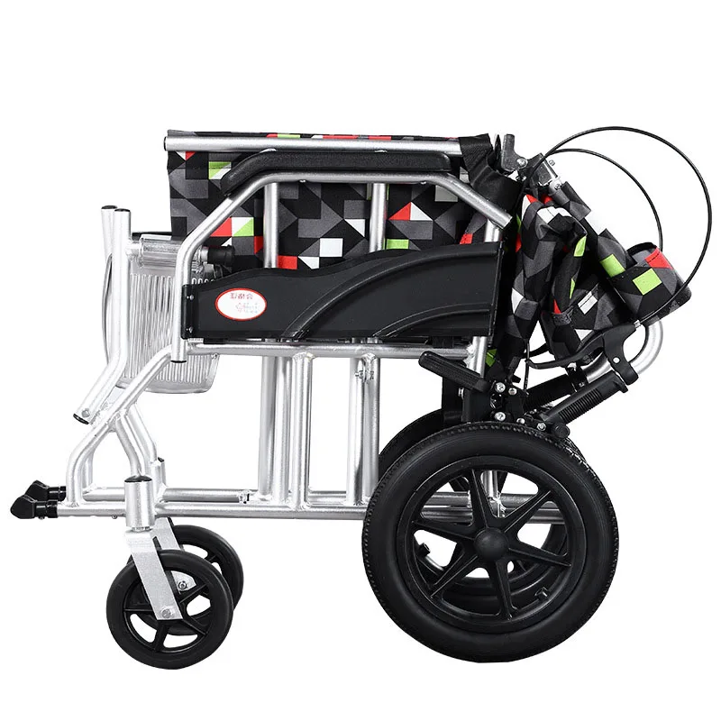 Wheelchairs Non-Slip Handrail Folding Light Multi-Function Portable Aluminum Alloy wheelchair silla de ruedas discapacitados Wheelchairs Non-Slip Handrail Folding Light Multi-Function Portable Aluminum Alloy wheelchair silla de ruedas discapacitados