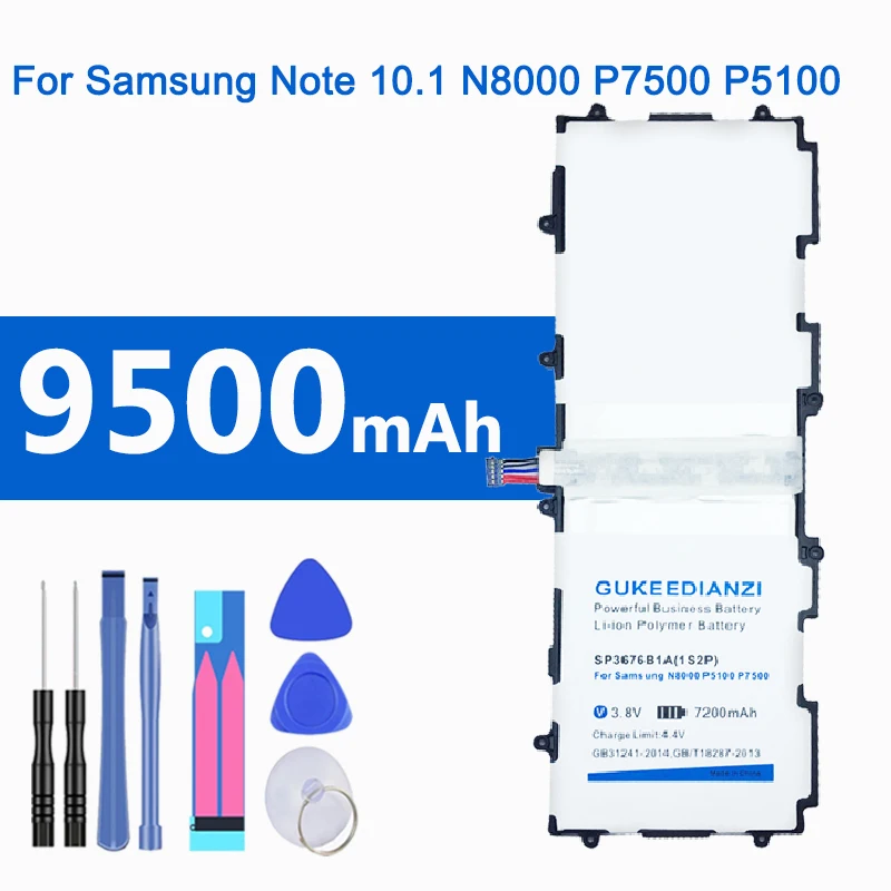 Аккумулятор SP3676B1A(1S2P) для samsung Galaxy Note 10 1 GT N8000 N8005 N8010 N8013 N8020 P7500 P7510 P5100 P5113 9500