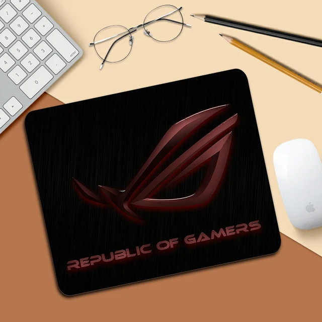 Asus Logo Small Mouse Pad: Enhance your gaming experience with this versatile gaming accessory.