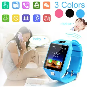 

Q12 Smartwatch DZ09 LBS Kid Smart Watches Baby Watch SIM Card Voice Chat Finder Locator Tracker Anti Lost Monitor Camera ip68