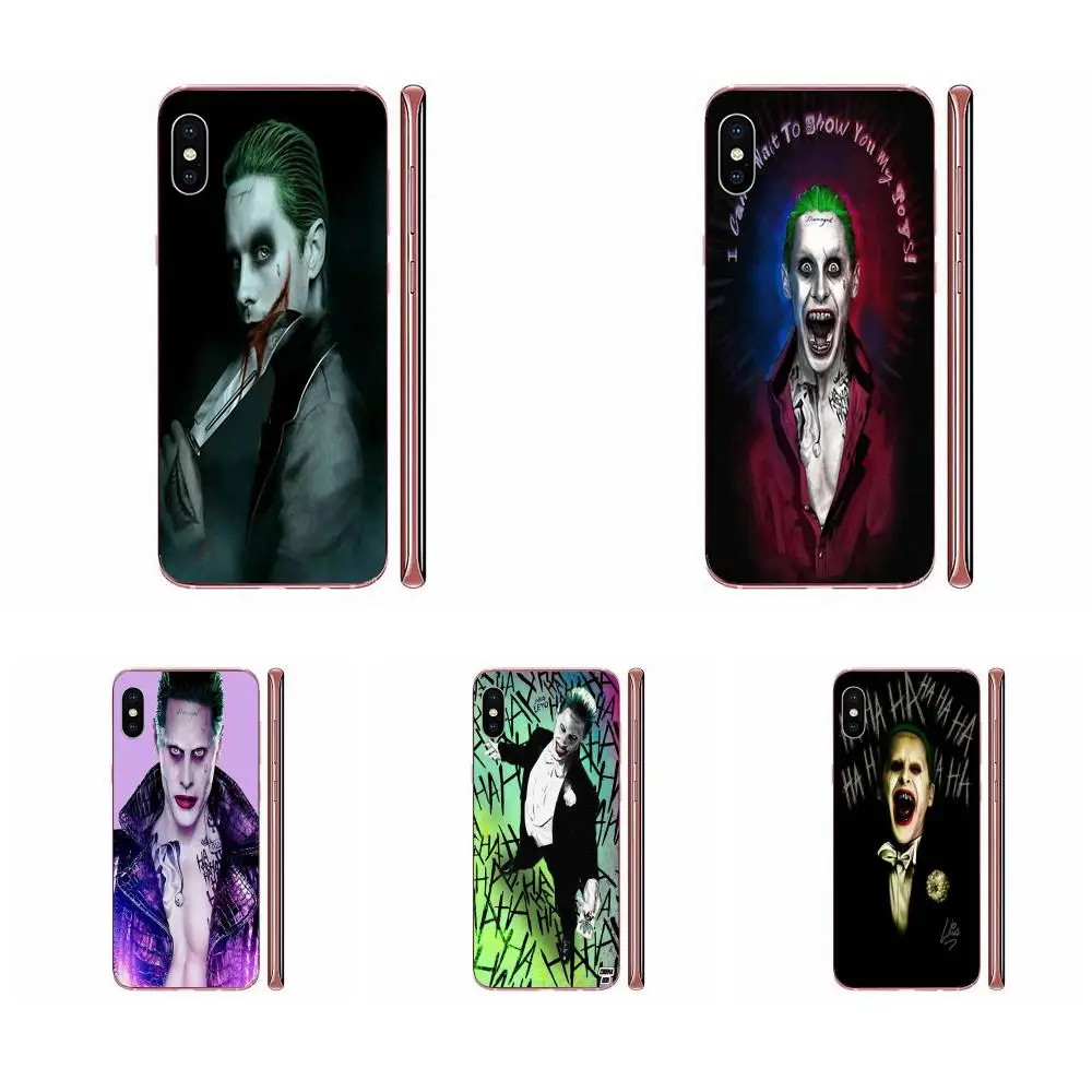 Мягкий чехол для Sony Xperia Z Z1 Z2 Z3 Z4 Z5 compact Mini M2 M4 M5 T3 E3 E5 XA XA1 XZ Premium Jared Leto Joker|Бамперы| |