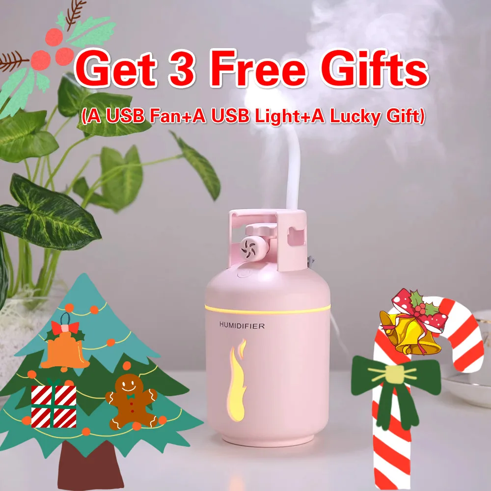 

Air Humidifier Aromatherapy Essential Oil Diffuser Mini 300ml Humidifier Heavy fog Ultrasonic USB Humidificador Mist Maker Quiet