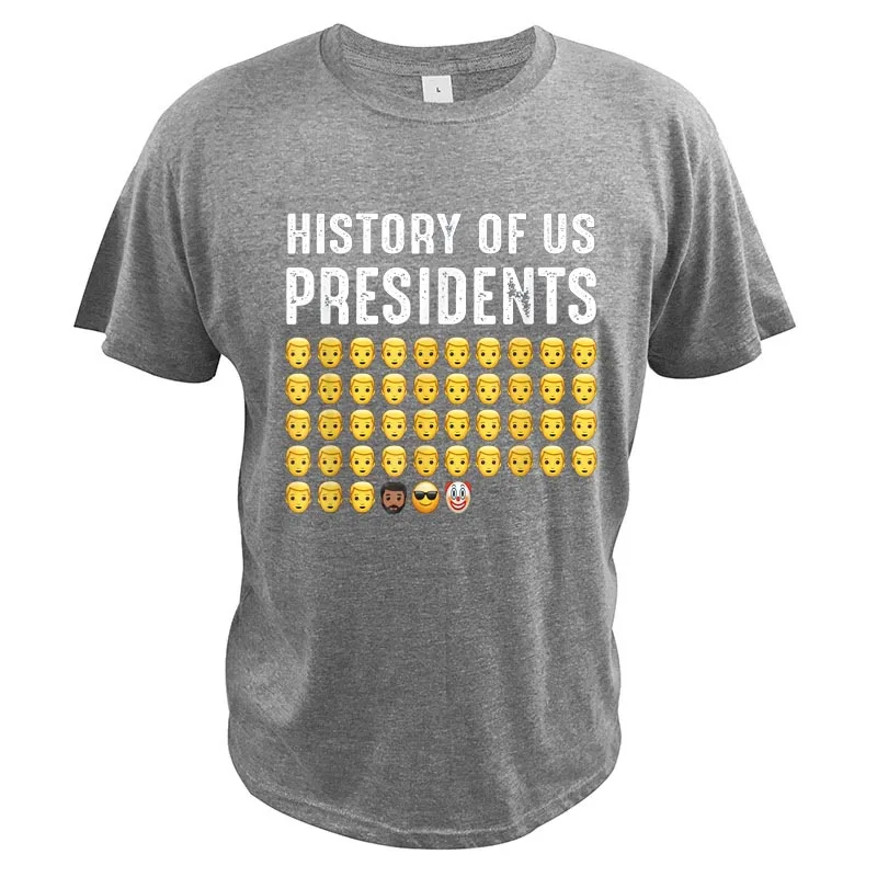 The History Of The Usa Presidents Emoji Style Biden Clown T-Shirt - Teeruto