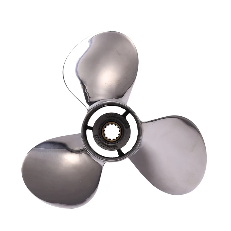 

11 1/8X13-G Stainless Steel Propeller for Yamaha 40Hp 50Hp Outboard Motor 11 1/8 X 13 -G