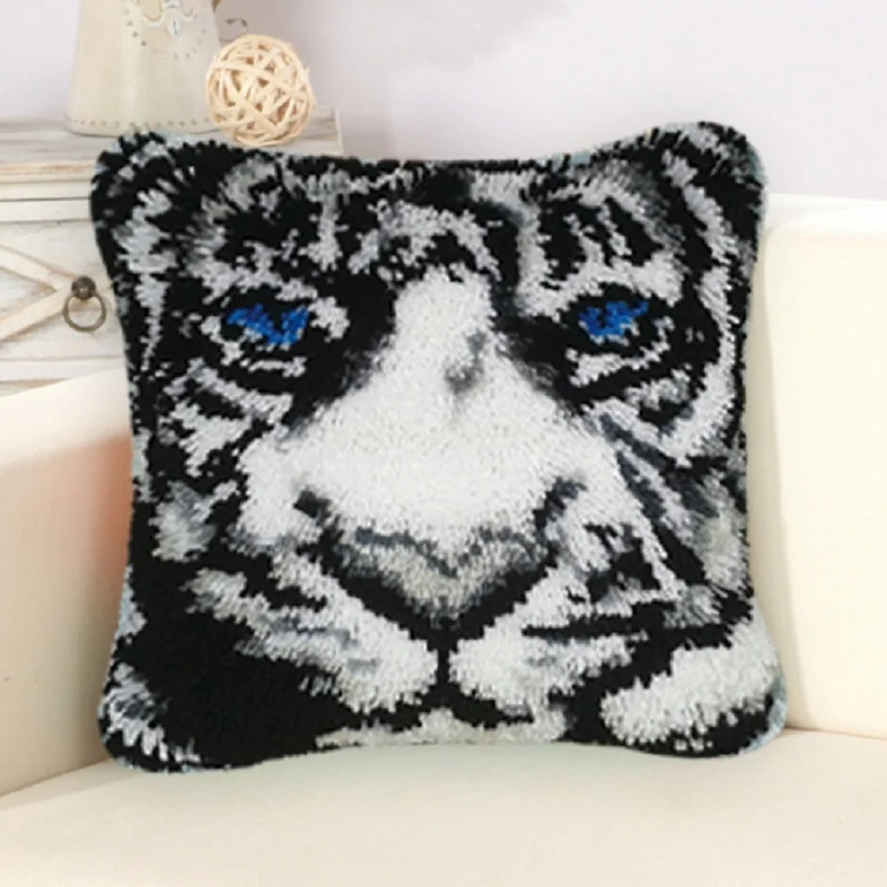 Корейский вышивка Foamiran для вышивки ковровых покрытий с защелкой крючок Подушка