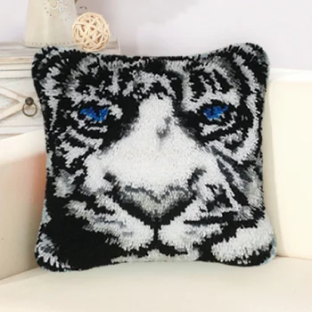 

ковровая вышивка Foamiran For Needlework Carpet Embroidery Latch Hook Pillow knooppakket kussen knooppakket knooppakket tapijt