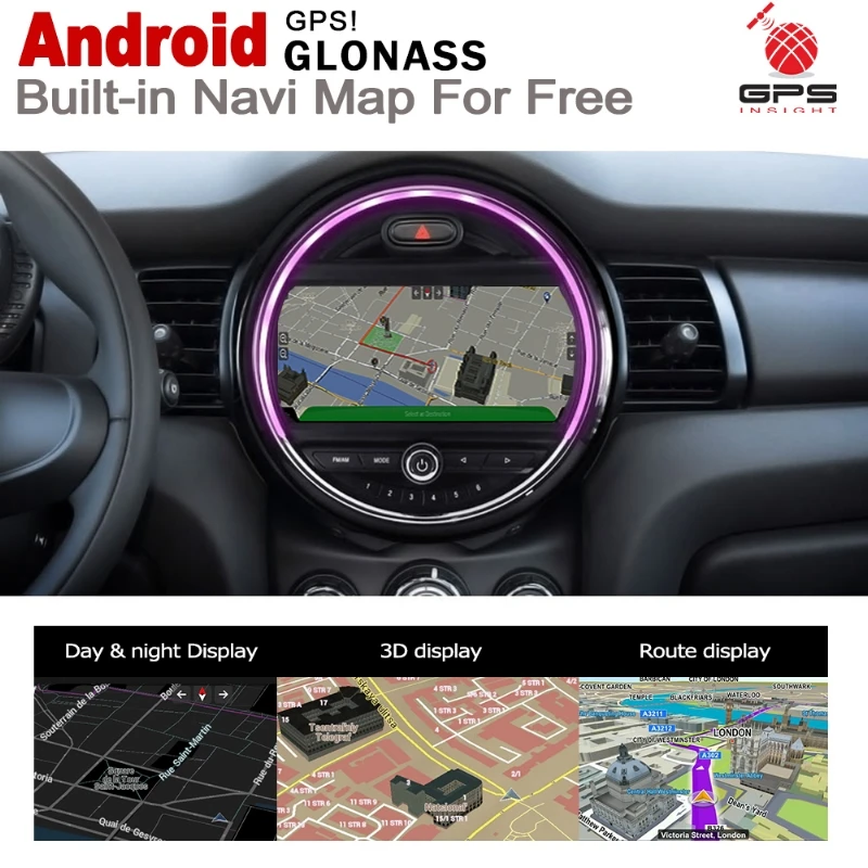 For  Mini One Cooper S Hatch 2019 car Multimedia player GPS Audio Radio Navigation NAVI