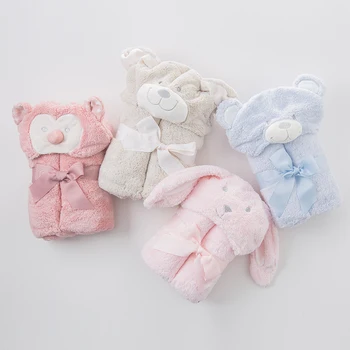 

5 Styles Lovely Cartoon Baby Hooded Bath Towel Strong Water Absorption Super Soft Kids Bath Robe High Quality New Arrival