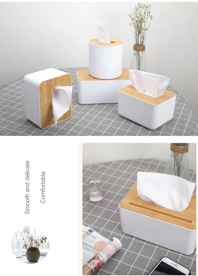 plastic tissue box