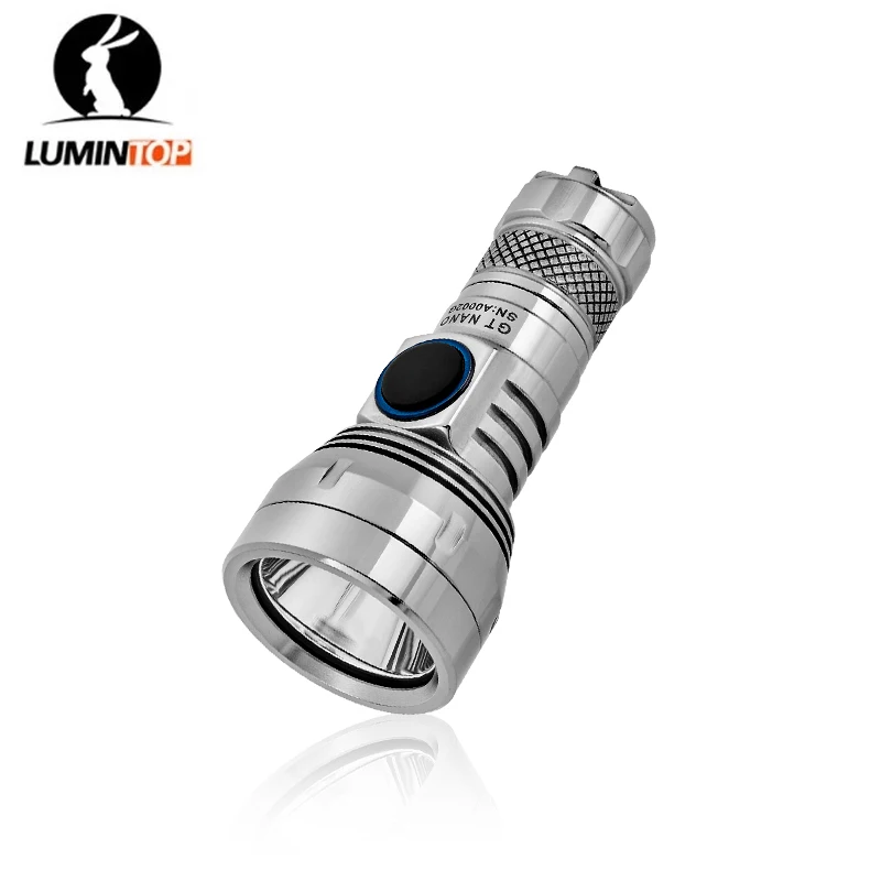 Lights & Lighting LUMINTOP GT Nano Titanium ThumbSize EDC Flashlight