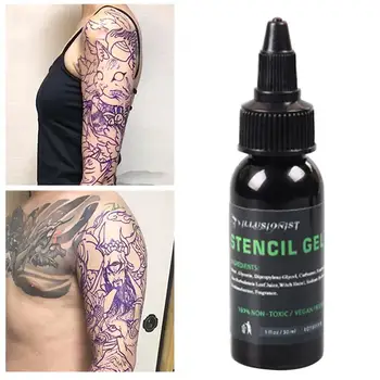 

Tattoo Cream Body Art Tools Safe Mild Stencil for Easy Transfer Paper Machine Practical Operation Simple Conveninently