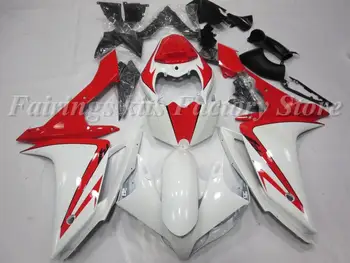 

Injection mold New ABS Motorcycle Fairing kits fit for Yamaha YZF R1 2007 2008 YZF1000 07 08 Bodywork set custom Red White
